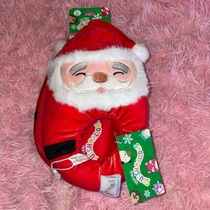 4/$35🚨🤑COPY NWT 13/1 Squishmallow Christmas Santa slippers holiday plush cute